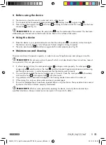 Preview for 9 page of Parkside PSTB 6 A1 Operation And Safety Notes