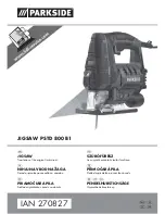 Предварительный просмотр 1 страницы Parkside PSTD 800 B1 Original Instructions Manual