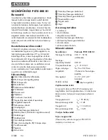 Preview for 16 page of Parkside PSTD 800 B1 Original Instructions Manual