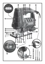 Предварительный просмотр 3 страницы Parkside PSTD 800 B2 Translation Of The Original Instructions