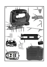 Предварительный просмотр 3 страницы Parkside PSTDA 20-LI B3 Translation Of The Original Instructions