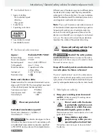 Предварительный просмотр 7 страницы Parkside PSTK 730 A1 Operation And Safety Notes Translation Of Original Operation Manual