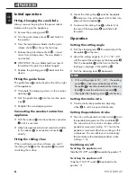 Preview for 10 page of Parkside PSTK 800 A1 Translation Of Original Operation Manual