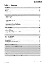 Preview for 5 page of Parkside PSTK 800 B2 Translation Of Original Operation Manual