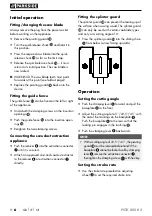 Preview for 10 page of Parkside PSTK 800 B2 Translation Of Original Operation Manual