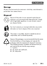 Предварительный просмотр 22 страницы Parkside PSVH 56 A1 Operating Instructions Manual