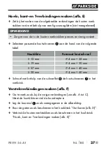 Preview for 40 page of Parkside PSVH 56 A1 Operating Instructions Manual