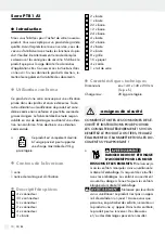 Предварительный просмотр 10 страницы Parkside PTB 1 A1 Assembly, Operating And Safety Instructions