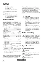 Предварительный просмотр 24 страницы Parkside PTBM 400 A Original Instructions Manual