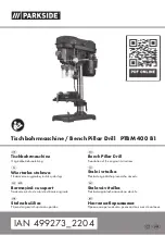 Preview for 1 page of Parkside PTBM 400 B1 Translation Of The Original Instructions