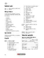 Предварительный просмотр 52 страницы Parkside PTBM 500 A1 Translation Of Original Operation Manual