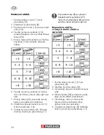 Предварительный просмотр 74 страницы Parkside PTBM 500 A1 Translation Of Original Operation Manual