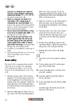 Preview for 10 page of Parkside PTBM 500 B2 Translation Of The Original Instructions