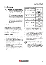 Preview for 59 page of Parkside PTBM 500 B2 Translation Of The Original Instructions