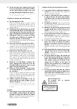 Предварительный просмотр 22 страницы Parkside PTBM 710 A1 Operating And Safety Instructions Manual