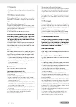 Предварительный просмотр 37 страницы Parkside PTBM 710 A1 Operating And Safety Instructions Manual