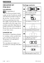 Предварительный просмотр 5 страницы Parkside PTBS 30 A1 Operating Instructions Manual