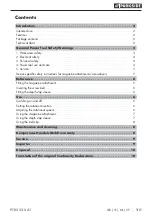 Предварительный просмотр 4 страницы Parkside PTBS 520 A1 Translation Of The Original Instructions