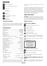 Preview for 8 page of Parkside PTK 2000 E3 Translation Of The Original Instructions