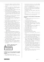 Предварительный просмотр 15 страницы Parkside PTKS 2000 F4 Operating And Safety Instructions Manual