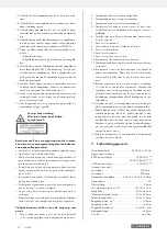 Предварительный просмотр 36 страницы Parkside PTKS 2000 F4 Operating And Safety Instructions Manual