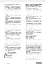 Предварительный просмотр 56 страницы Parkside PTKS 2000 F4 Operating And Safety Instructions Manual