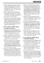 Предварительный просмотр 52 страницы Parkside PTS 20-Li A1 Translation Of The Original Instructions