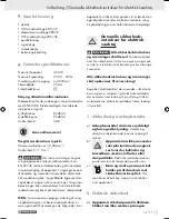 Предварительный просмотр 37 страницы Parkside PTS 450 A1 Operation And Safety Notes