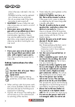 Preview for 8 page of Parkside PTSG 140 B2 Translation Of The Original Instructions