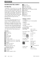 Preview for 5 page of Parkside PTSS 1200 B1 Original Instructions Manual