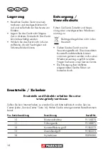 Preview for 14 page of Parkside PUB 500 A1 Translation Of The Original Instructions