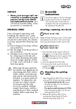 Preview for 23 page of Parkside PUB 500 A1 Translation Of The Original Instructions