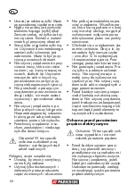 Preview for 60 page of Parkside PUB 500 A1 Translation Of The Original Instructions