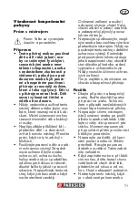 Preview for 71 page of Parkside PUB 500 A1 Translation Of The Original Instructions