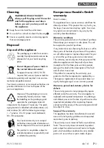 Preview for 12 page of Parkside PUV 2000 B1 Translation Of The Original Instructions