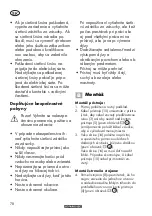 Preview for 78 page of Parkside PUV 2000 C2 Translation Of The Original Instructions