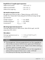 Preview for 13 page of Parkside PWBM A1 Operation And Safety Notes Translation Of The Original Instructions