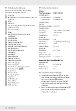 Preview for 44 page of Parkside PWD 12 B2 Operation And Safety Notes