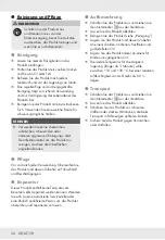 Preview for 54 page of Parkside PWD 12 B2 Operation And Safety Notes