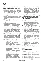 Preview for 20 page of Parkside PWD 20 B2 Instructions Manual