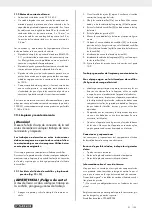 Preview for 114 page of Parkside PWH 2800 B2 Operating And Safety Instructions, Translation Of Original Operating Manual