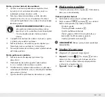 Preview for 42 page of Parkside PWM A1 Operation And Safety Notes