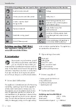 Preview for 6 page of Parkside PWP 90 A1 POLISHING MACHINE Operation And Safety Notes