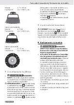 Preview for 50 page of Parkside PWS 125 A1 Operation And Safety Notes Translation Of Original Operation Manual