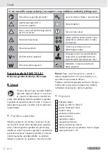 Preview for 55 page of Parkside PWS 125 A1 Operation And Safety Notes Translation Of Original Operation Manual