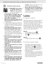 Preview for 79 page of Parkside PWS 125 A1 Operation And Safety Notes Translation Of Original Operation Manual