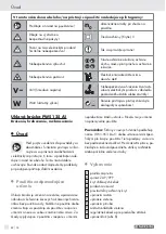 Preview for 85 page of Parkside PWS 125 A1 Operation And Safety Notes Translation Of Original Operation Manual