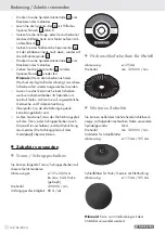 Preview for 109 page of Parkside PWS 125 A1 Operation And Safety Notes Translation Of Original Operation Manual