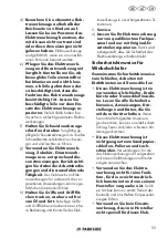 Preview for 11 page of Parkside PWS 125 H7 Translation Of The Original Instructions