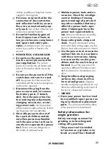 Preview for 33 page of Parkside PWS 125 H7 Translation Of The Original Instructions